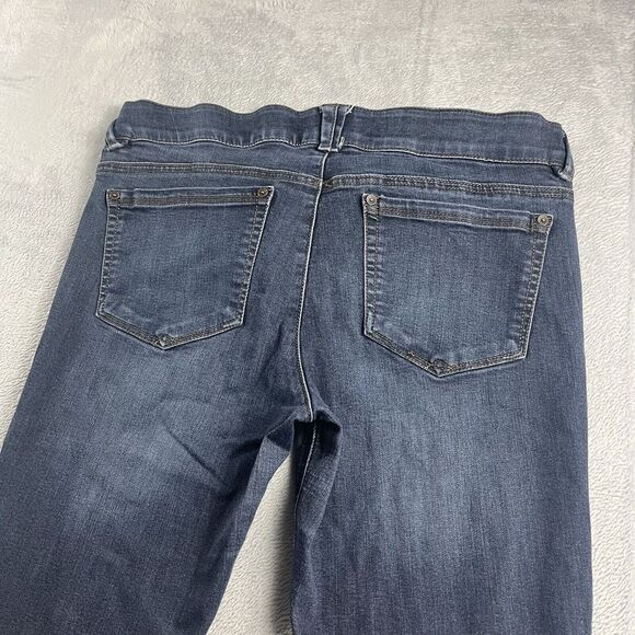 Democracy Women Jeans Sz 12 Blue Denim Boot Cut AB Technology Dark Wash Stretch - Picture 9 of 10